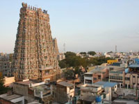 voyage Trichy Madurai au inde du sud